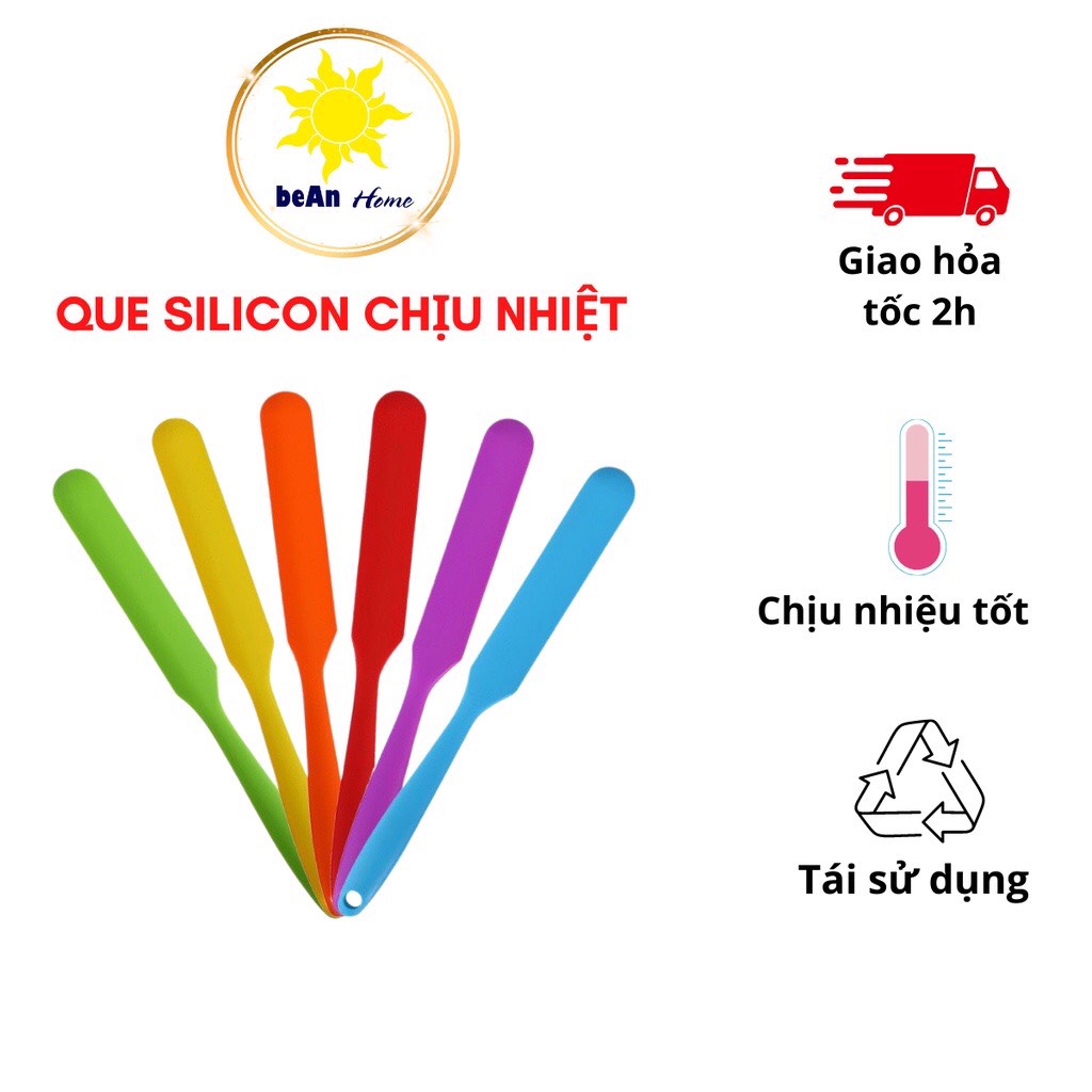 Que phết sáp wax lông silicon