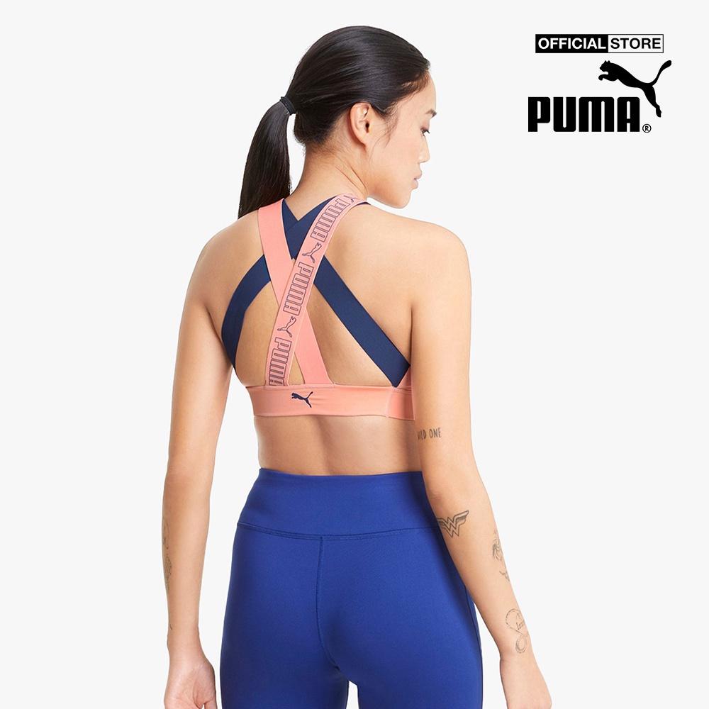 PUMA - Áo bra thể thao nữ Mid Impact Feel It 520299-25