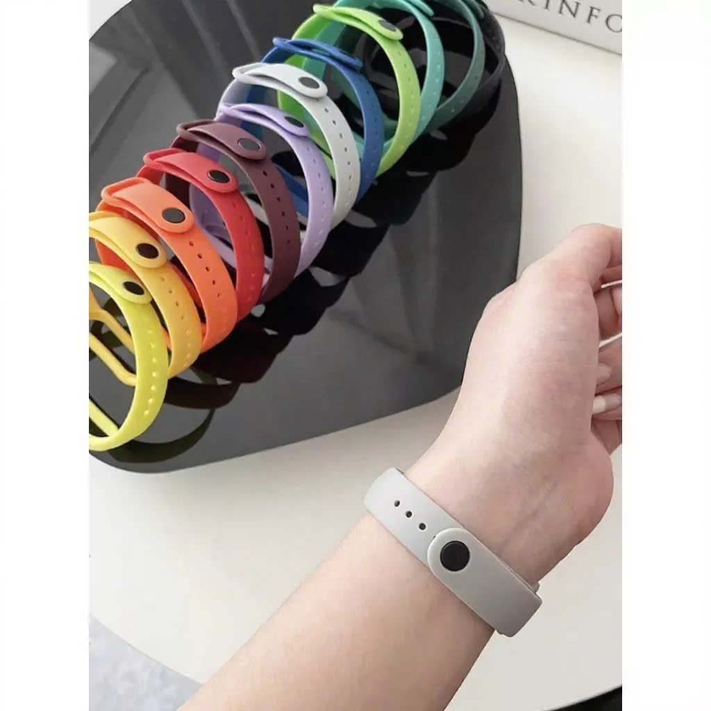 Dây đeo Silicone thay thế cho Xiaomi Mi Band 8 / Xiaomi Mi Band 9 / Xiaomi Mi Band 10 - Hàng Chính Hãng