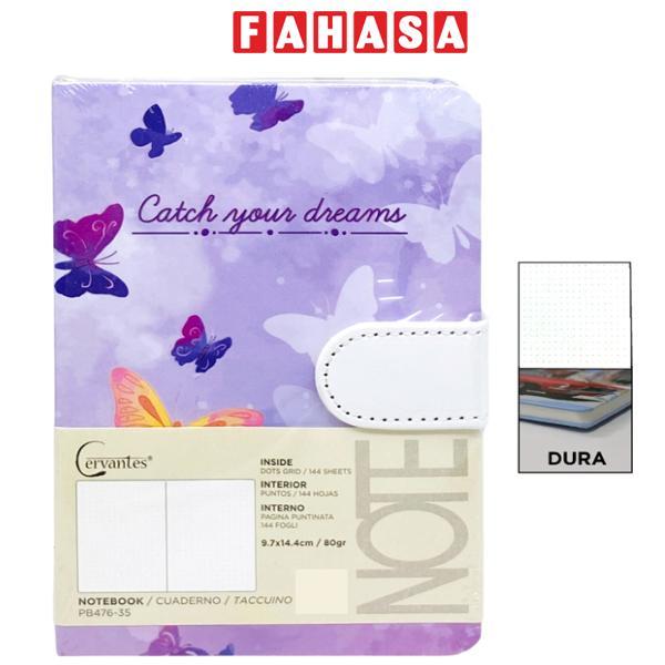 Sổ Ghi Chú Catch Your Dreams - Không Kẻ Có Chấm - 288 Trang 80gsm - Cervantes PB476-35 - Mẫu 4