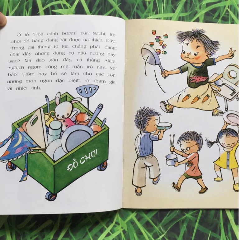 Sách Ehon Nhật Bản - Bàn Tay Kỳ Diệu Của Sachi - Ehomebooks