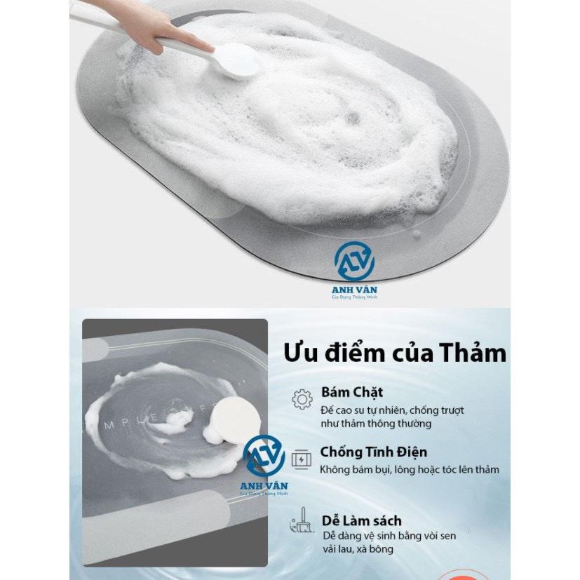 Thảm silicon siêu thấm nước Home Living Simple