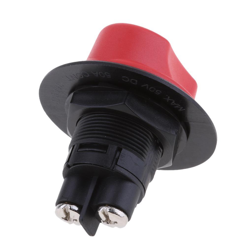 Battery Power Cut Off Switch Isolator for Marine Boat Car Vehicle 50A