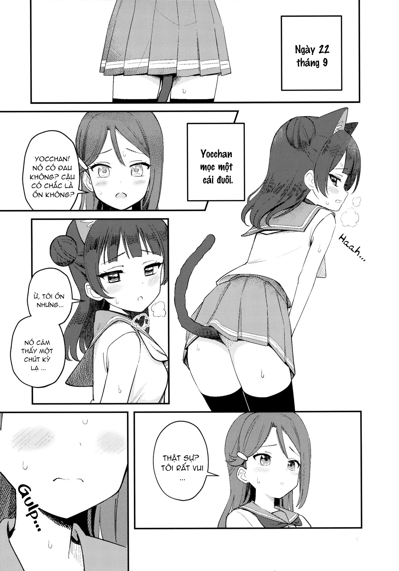 nhật ký dạy học mèo cưng của yohaneko chapter 1 5