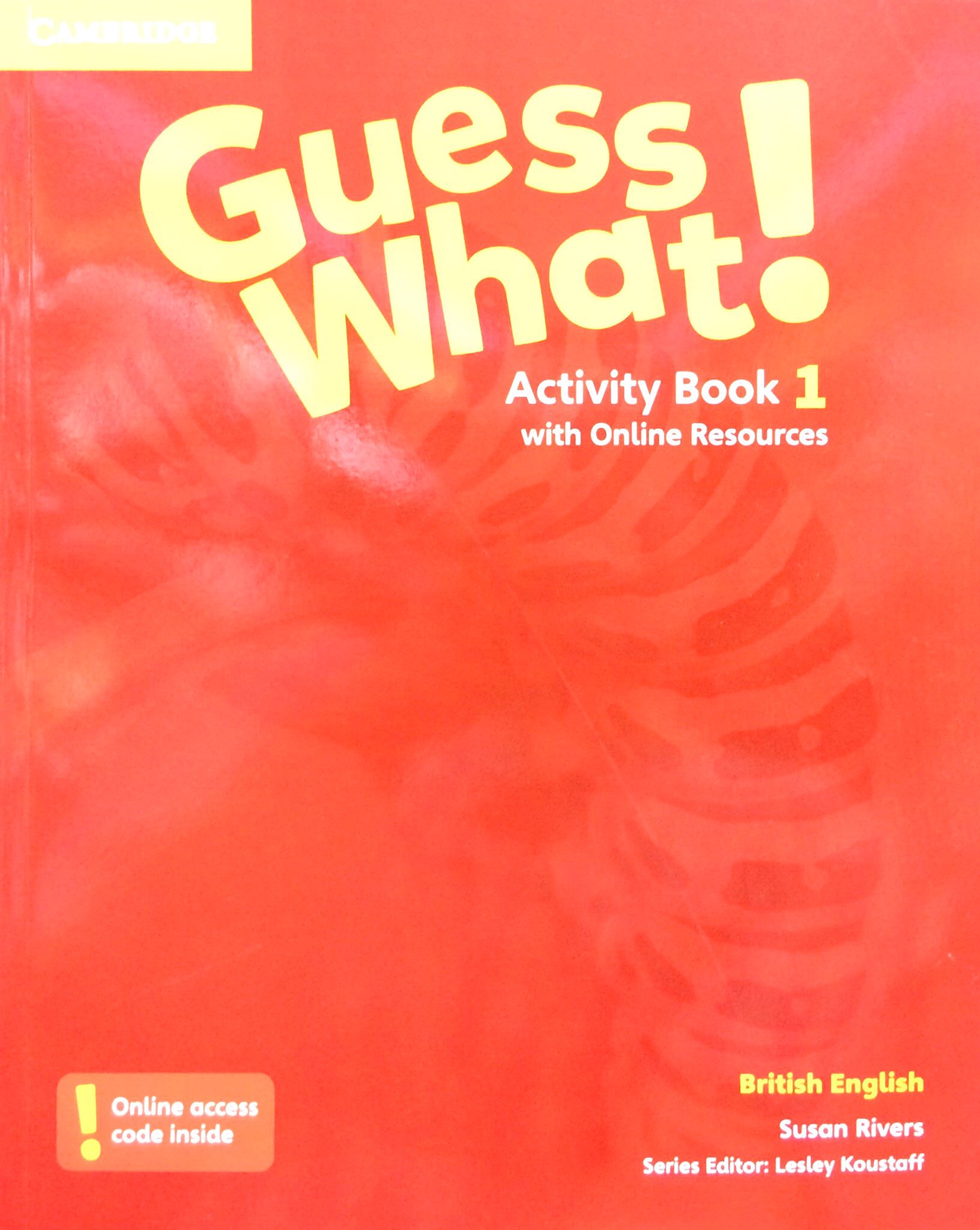 Guess What! Level 1 Activity Book with Online Resources British English