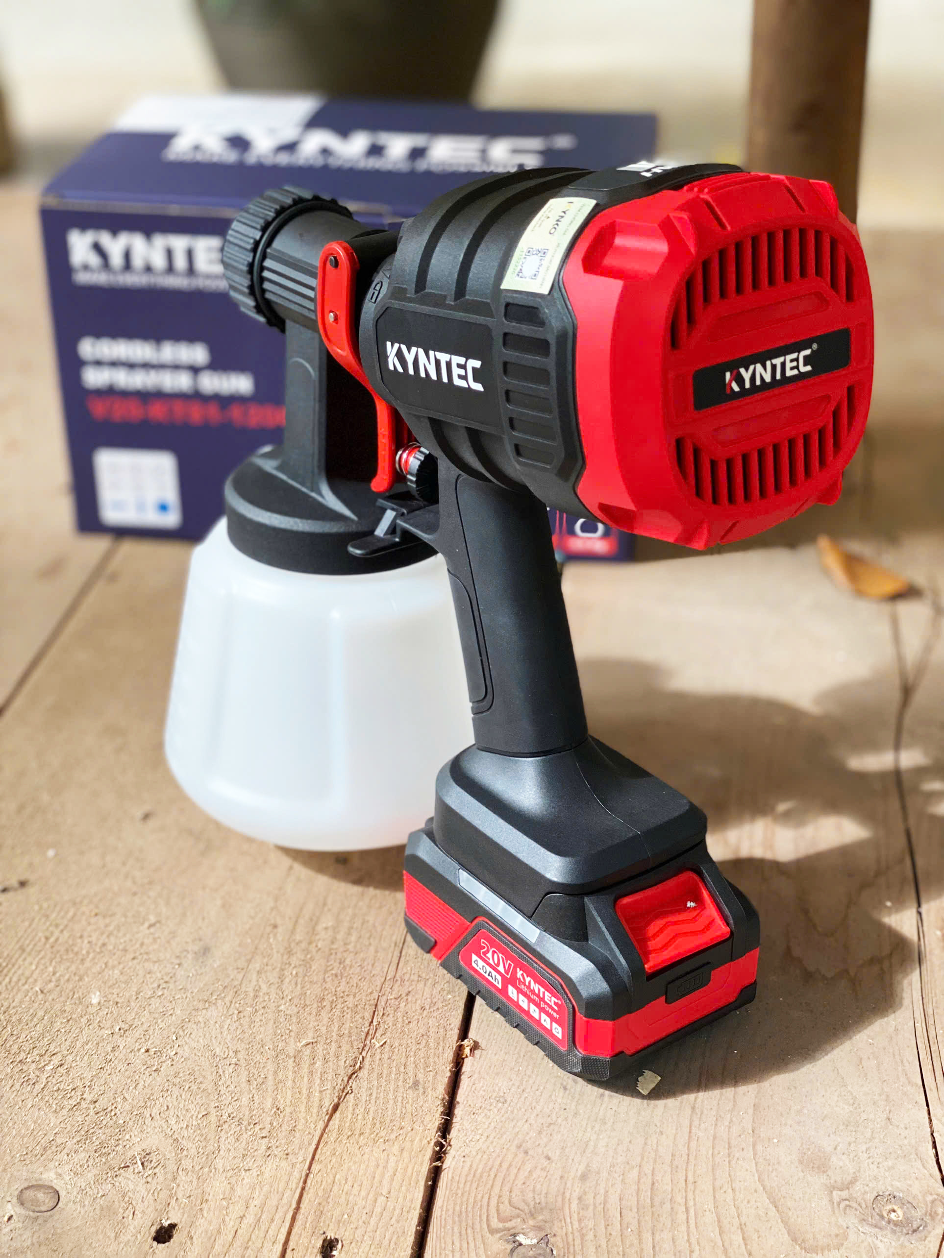 Thân máy phun sơn pin KYNKO KYNTEC 20V V20 - KT81 - 1200 (giá không gồm pin)