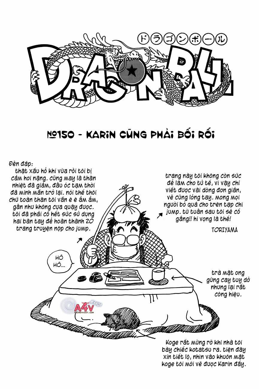 dragon ball - bảy viên ngọc rồng chapter 150 1