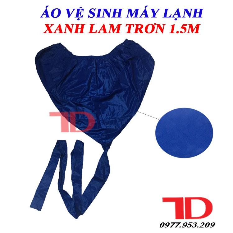 Áo vệ sinh máy lạnh cao cấp vải tổ ong dùng cho loại máy từ 1HP đến 1.5HP, áo vệ sinh máy lạnh 1.5m, áo vệ sinh vải trơn