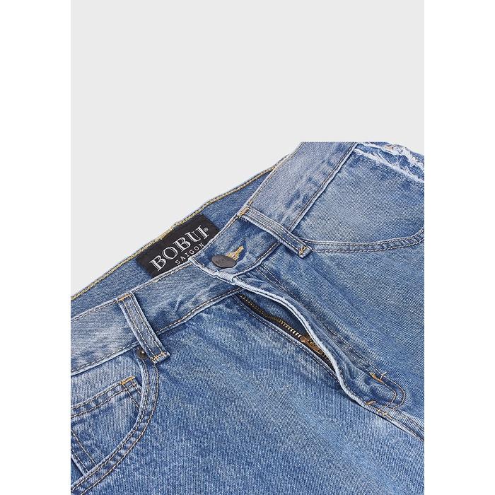 RELAXED FLARE DENIM/ BLUE