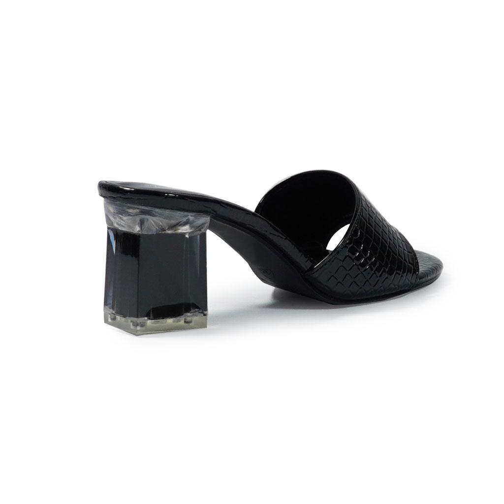 Dép cao gót nữ gót 7cm sang trọng mã DE5F81