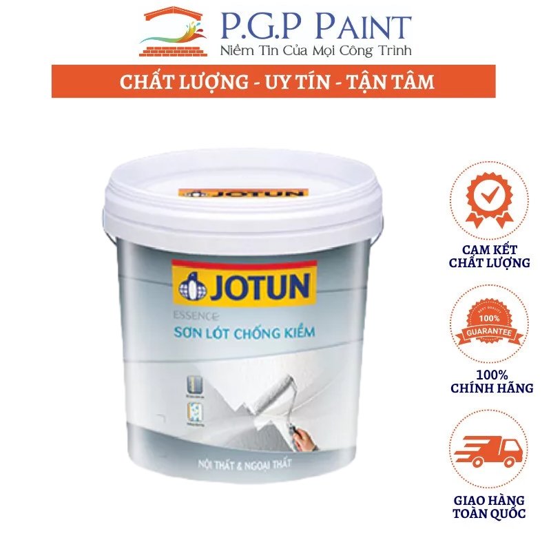Sơn Lót Chống Kiềm Nội & Ngoại Thất Jotun Essence Primer 5 Lít