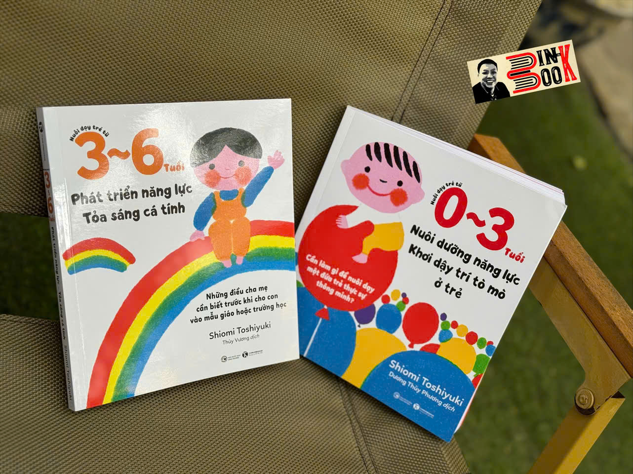 (Combo 2 cuốn) NUÔI DẠY TRẺ TỪ 0-3 TUỔI, NUÔI DẠY TRẺ TỪ 3-6 TUỔI - Shiomi Yoshihiko - Dương Thùy Phương dịch – Thái Hà Books
