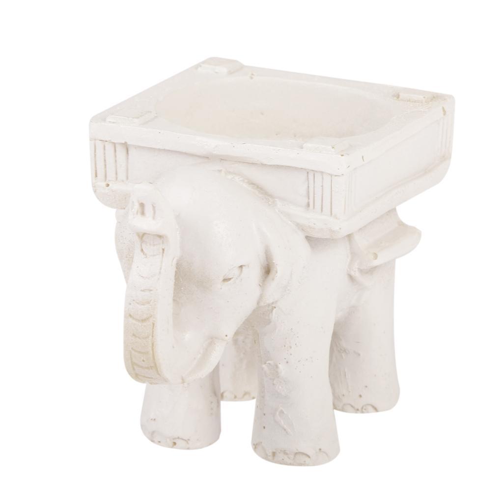 Wedding Favors Lucky Elephant Tealight Candle Holder Home Decoration White