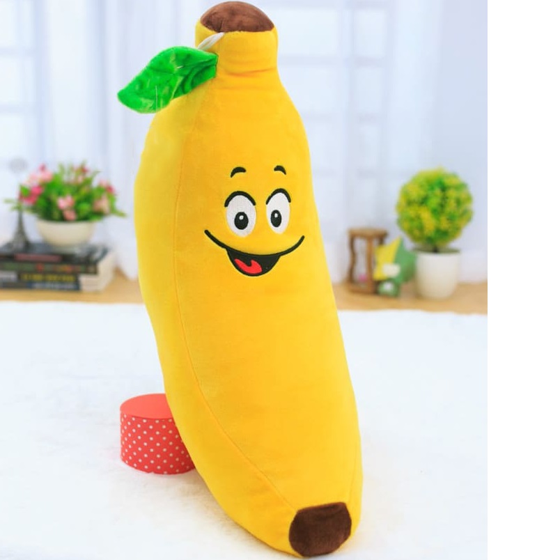 Gối ôm hình chuối nhồi bông size 35cm