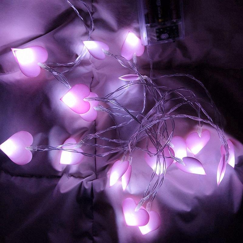 Dây Đèn Led Trang Trí Hình Trái Tim