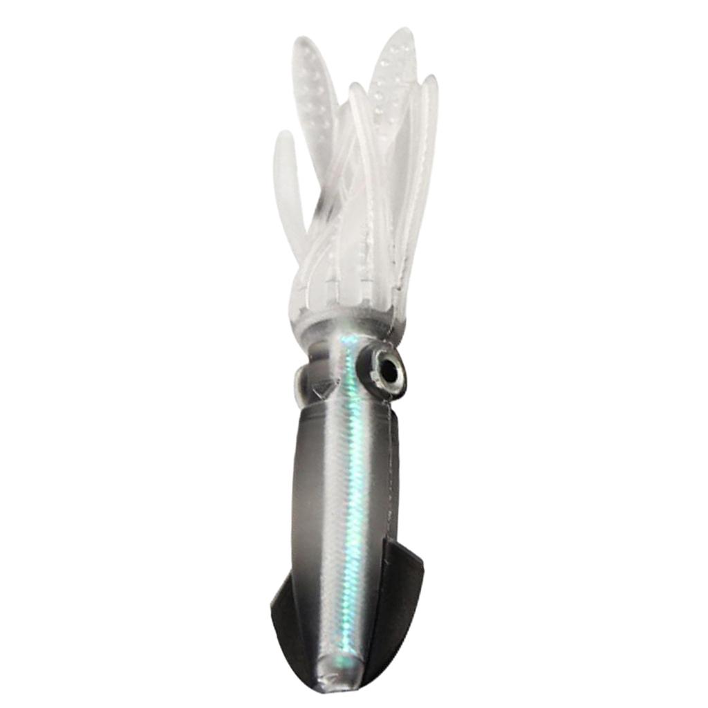 2Pcs Fishing Soft Artificial Bionic Squid Skirts Lures Baits Tackles - 8.5g