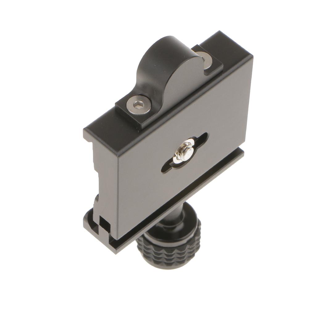 Camera QR Quick Release Plate 3/8'' 1/4'' Clamp Mount for Ball Head Tripod