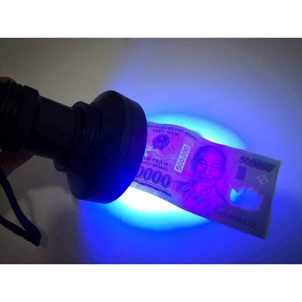 Đèn UV Led 100 bóng 18W Sấy Keo UV, Soi Tiền - UV100