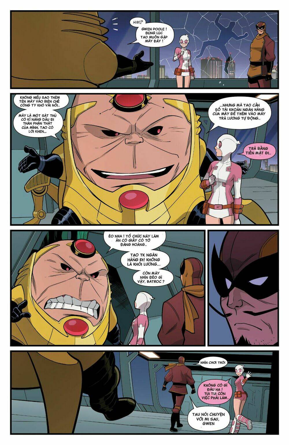 gwenpool siêu phàm chapter 3 6