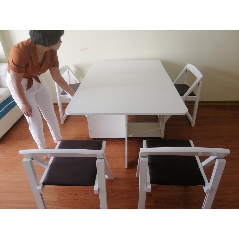 BÀN ĂN NHẬP KHẨU THÔNG MINH GẤP GỌN– BẢO HÀNH 2 NĂM