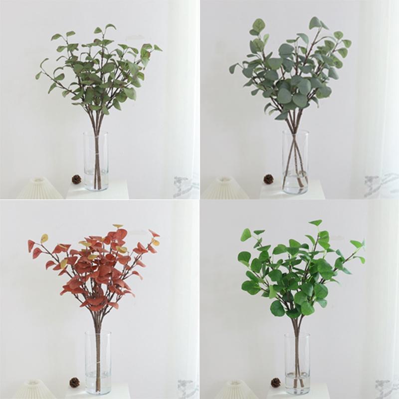Nhánh Lá Bạch Đàn Nhân Tạo Linh Hoạt Trang Trí Nhà Cửa/Văn Phòng DIY