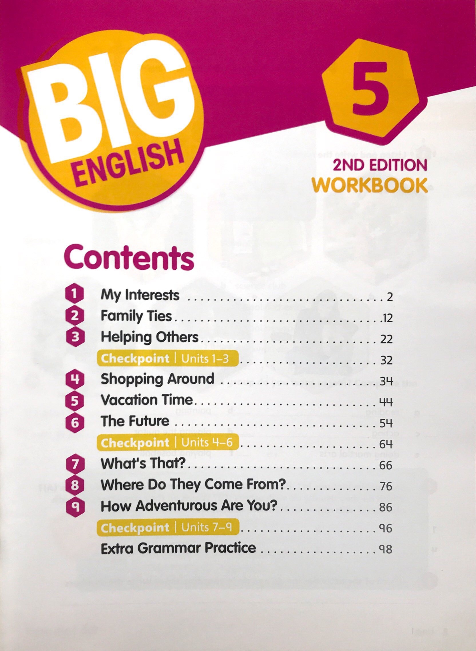 Big English 2ed PTE YL WB5 VN