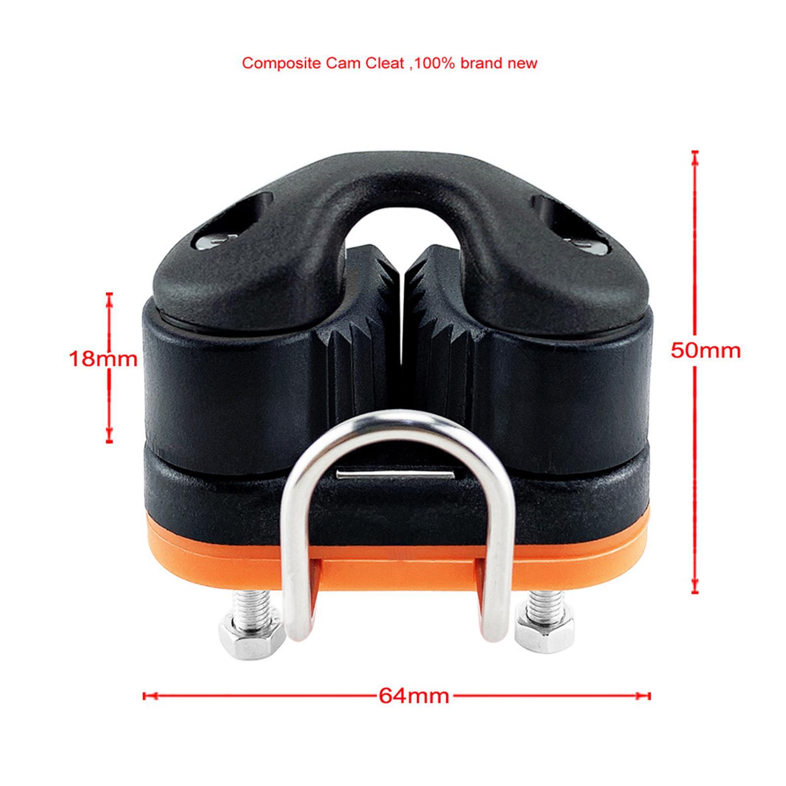 Composite Cam Cleat Boat Cam Fairlead Cam Cleat Clip Sailing Hardware