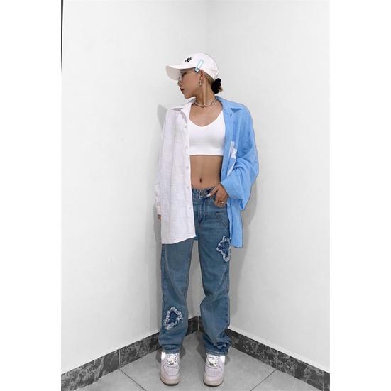 Áo sơ mi unisex AZIER chất vải đặc biệt - Hàng thiết kế chính hãng