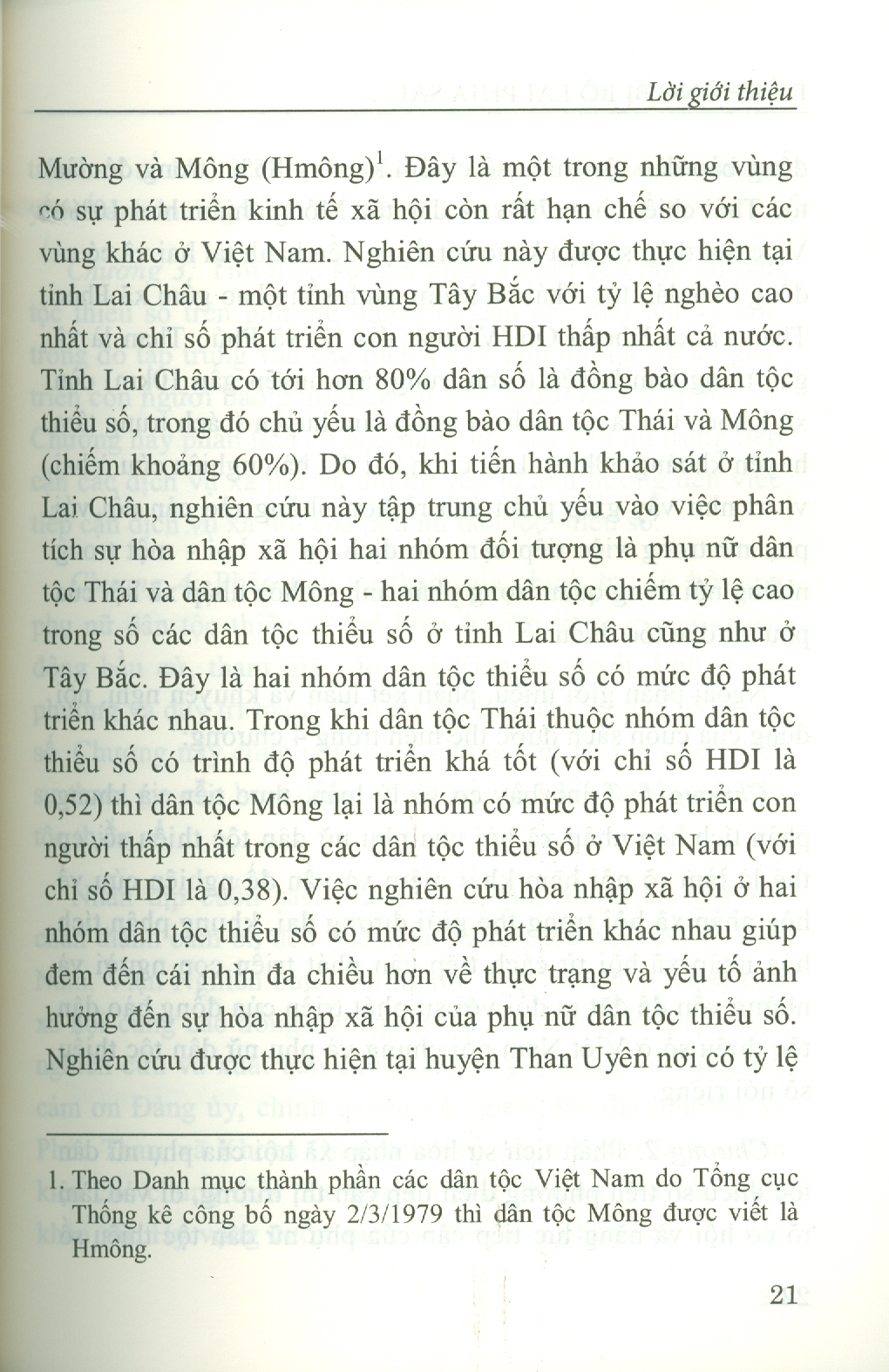 ĐỂ KHÔNG BỊ BỎ LẠI PHÍA SAU: Cơ Hội Và Năng Lực Hòa Nhập Xã Hội Của Phụ Nữ Dân Tộc Thiểu Số (Nghiên cứu ở Tây Bắc) (Sách chuyên khảo)