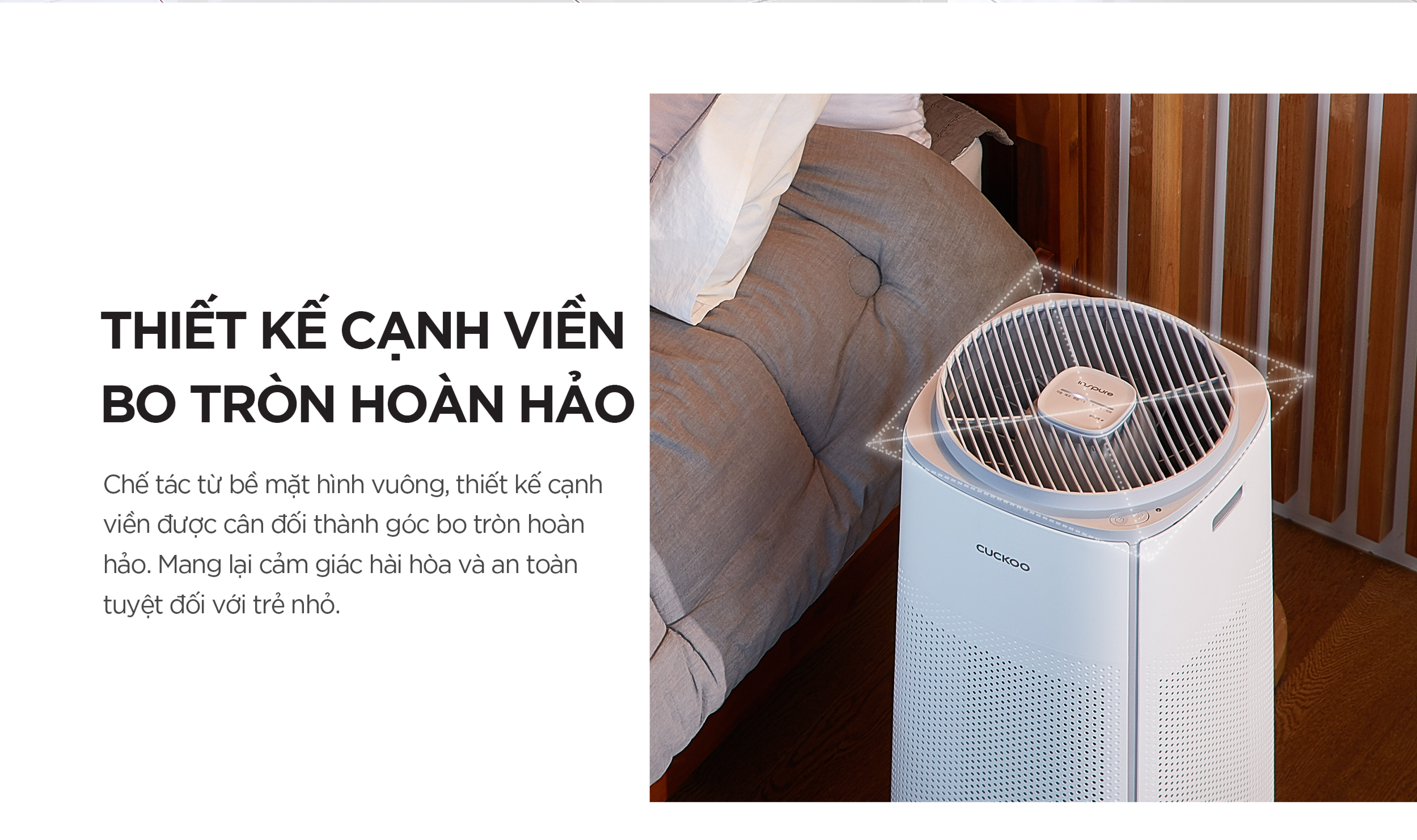 Máy lọc không khí Cuckoo CAC-K1910FW - Hàng chính hãng