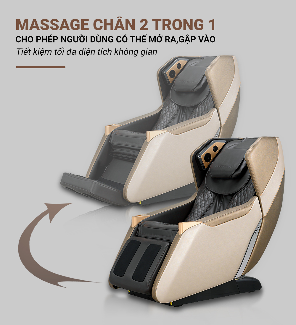 Ghế massage toàn thân cao cấp Poongsan Hàn Quốc MCP- 122 (Hàng chính hãng)