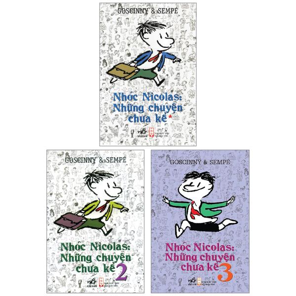 Combo Sách Nhóc Nicolas: Những Chuyện Chưa Kể - Tập 1 + 2 + 3 (Bộ 3 Cuốn)