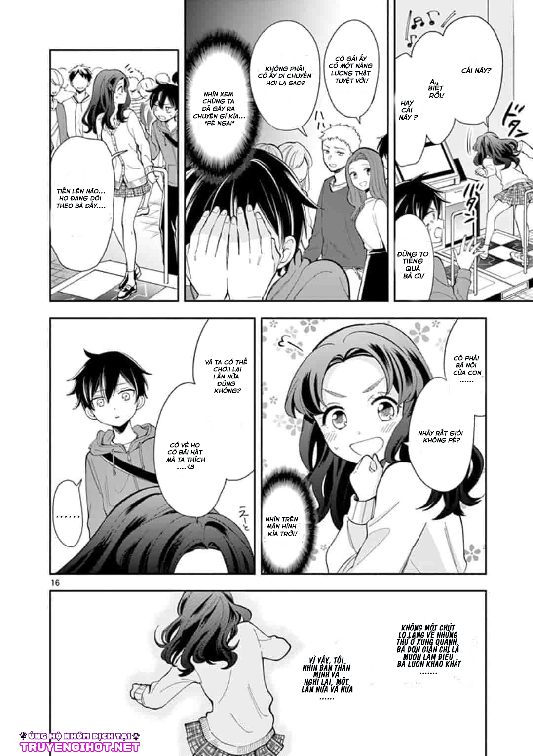bà nội tôi trở thành nữ sinh trung học.... chapter 1 16