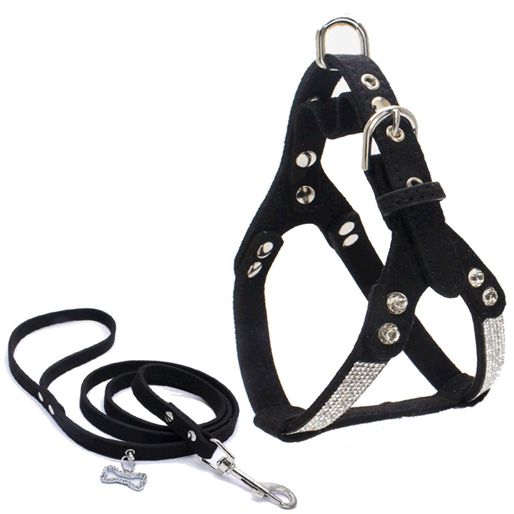 Adjustable Pet Dog Harness Anti-Twist Leash Set for Small Medium Large Dogs