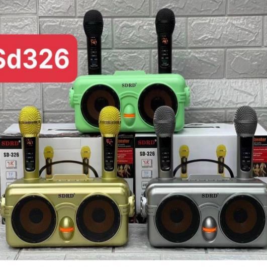 LOA BLUETOOTH KARAOKE SU-YOSD YS204, YS203, SDRD SD-326 TẶNG KÈM 2 MIC