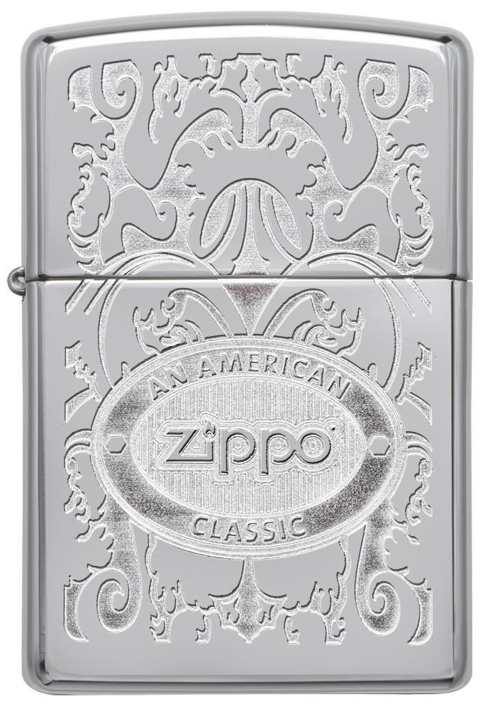 Bật Lửa Zippo Gleaming Patina High Polish Chrome 24751