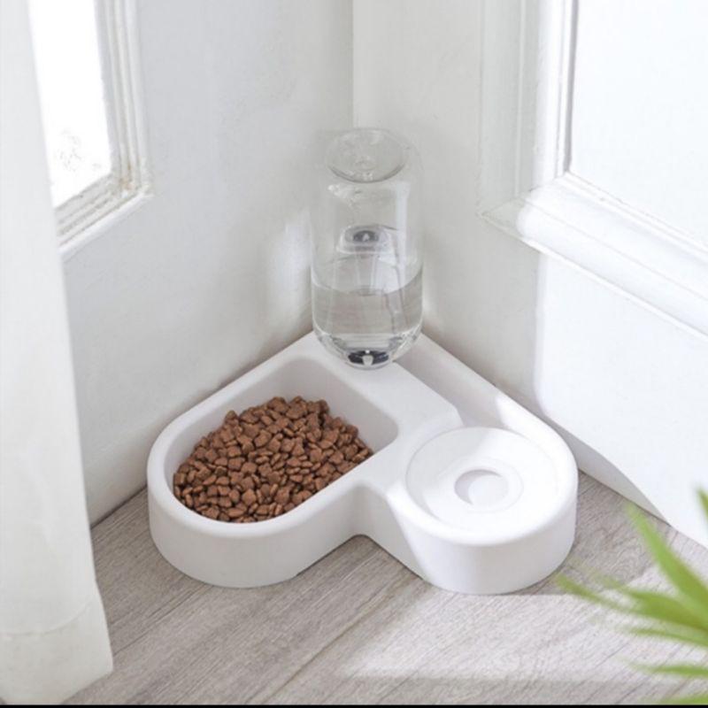 BÁT ĂN KÈM BÌNH UỐNG NƯỚC TỰ ĐỘNG CHO CHÓ MÈO