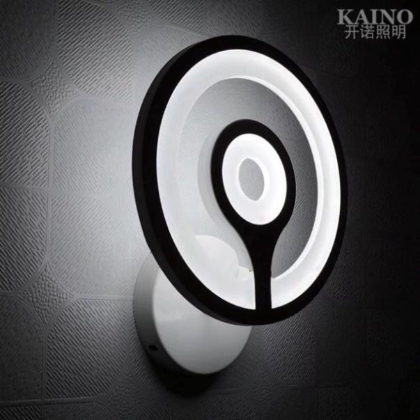 Đèn tường led tròn, đèn gắn tường, đèn trang trí, đèn phòng ngủ, đèn led, đèn decor DT DDT