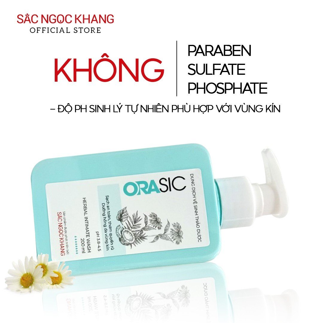 Dung dịch vệ sinh hằng ngày Orasic 200ml