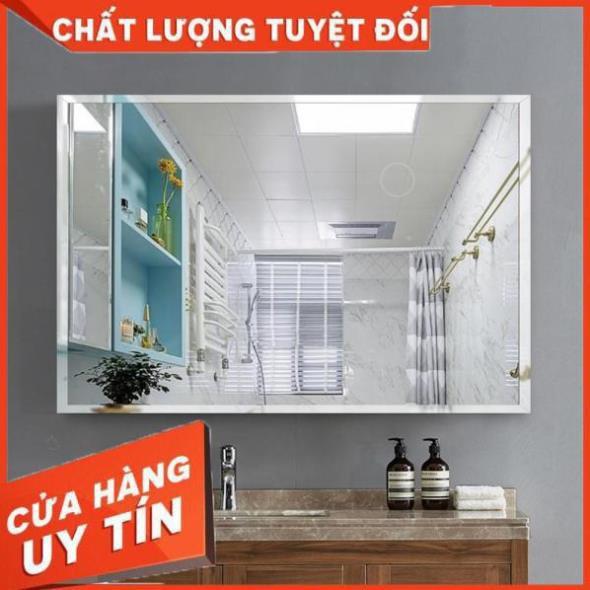 Gương soi nhà tắm kiếng soi dán tương giá rẻ treo tương kích thước 60x80 - guong mirror