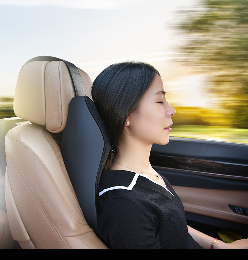 Gối tựa đầu xe ô tô cao cấp bảo vệ cổ, lưng, cột sống khi lái xe