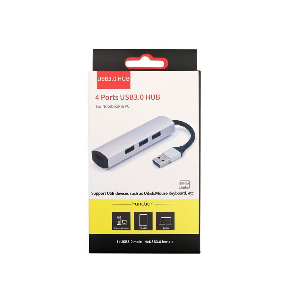 Bộ Điều Hợp 4 Cổng USB3.0ub Tốc Độ Cao Cho Máy Tính Bảng Điện Thoại Di Động