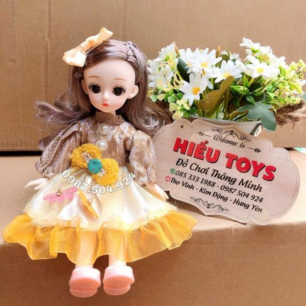 Búp Bê Mắt Đá 4d Xinh Xắn Có Khớp Cao 30cm Váy Thiết Kế Thời Trang Đồ Chơi cho Bé Gái Hiếu Toys