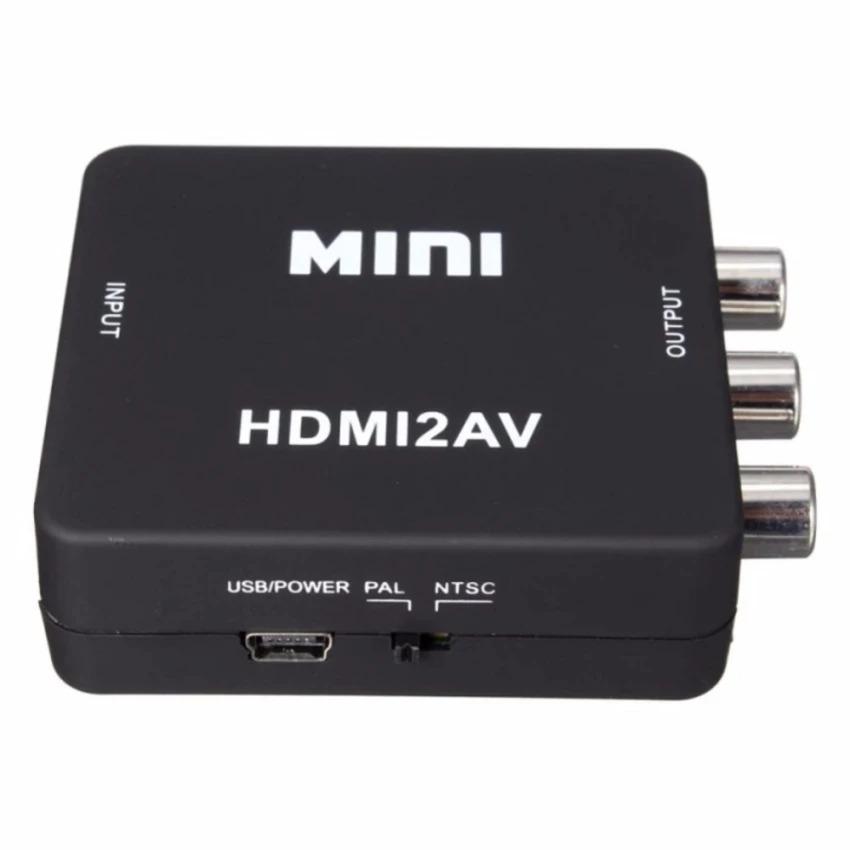Bộ chuyển đổi HDMI to AV tặng dây HDMI dẹt 1,5m