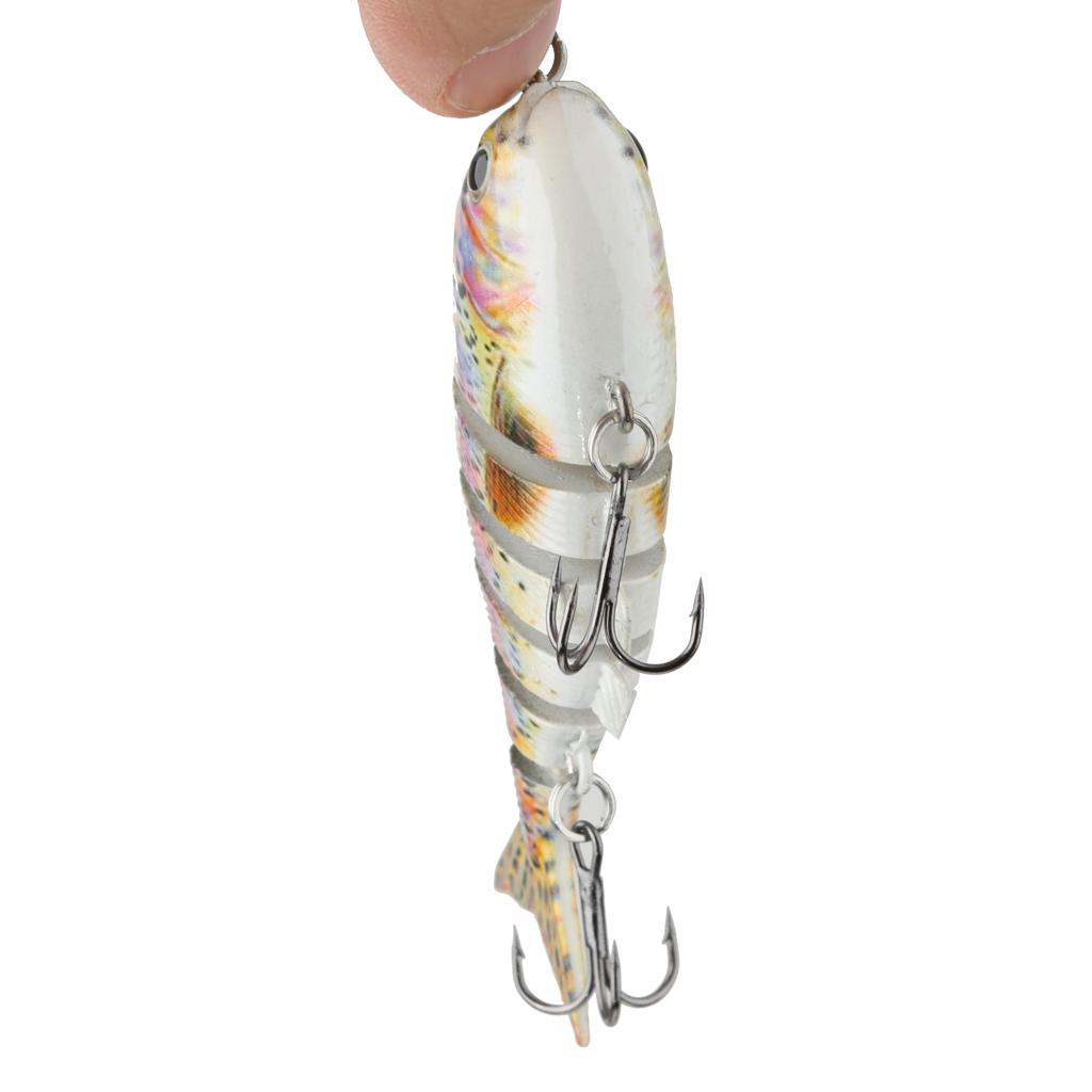 3.5inch Fishing Lure Multi Jointed  Swimbait Life Like Sinking Bass Bait