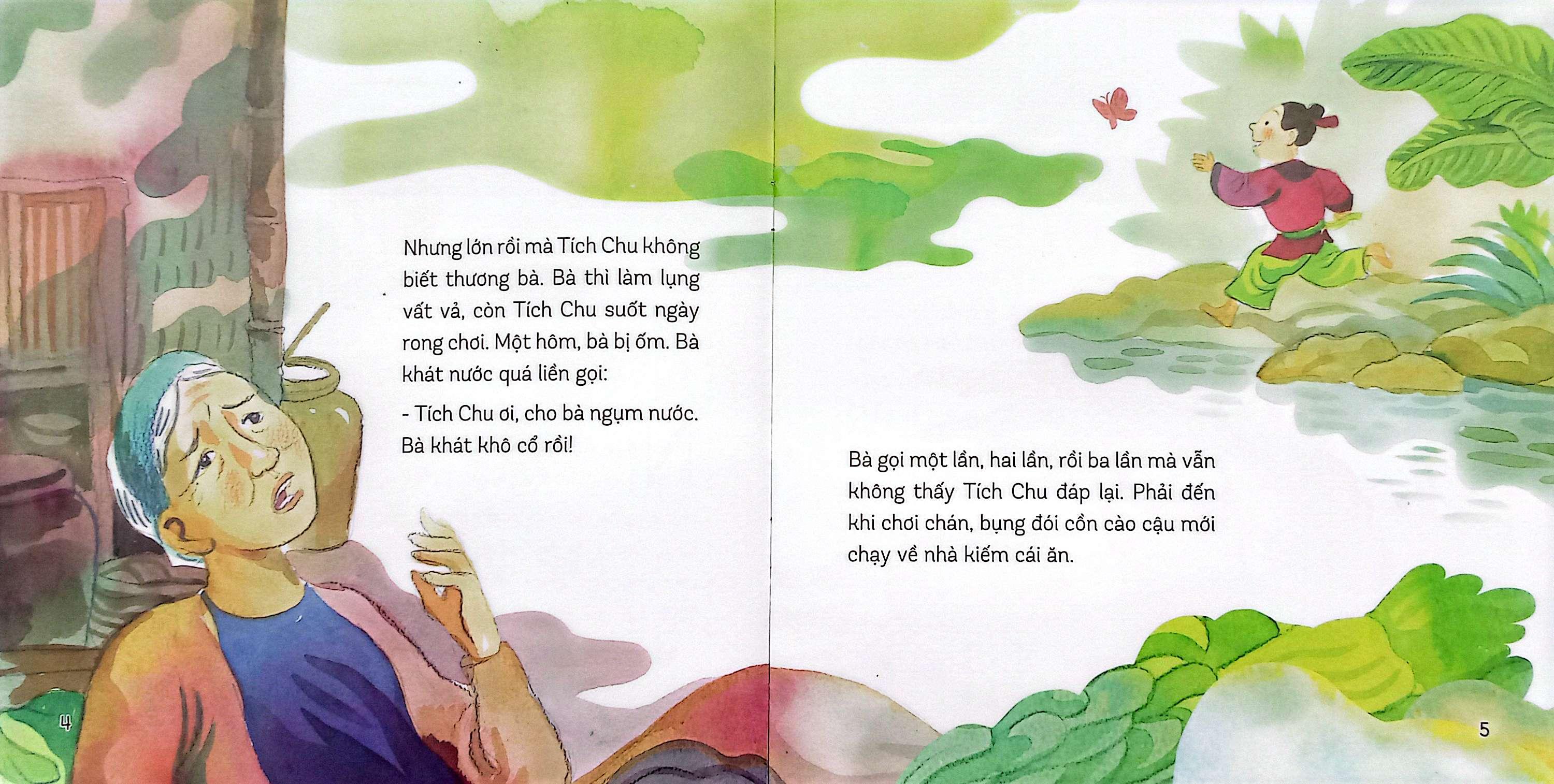 Sách - Truyện Tranh Cổ Tích Việt Nam - Cậu Bé Tích Chu