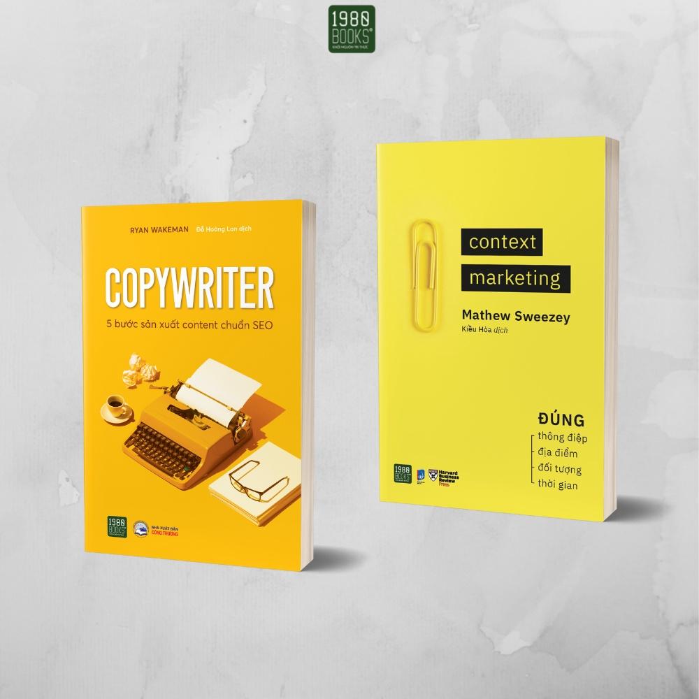 Sách  Combo 2 cuốn: Copywiter + Context Marketing - BẢN QUYỀN