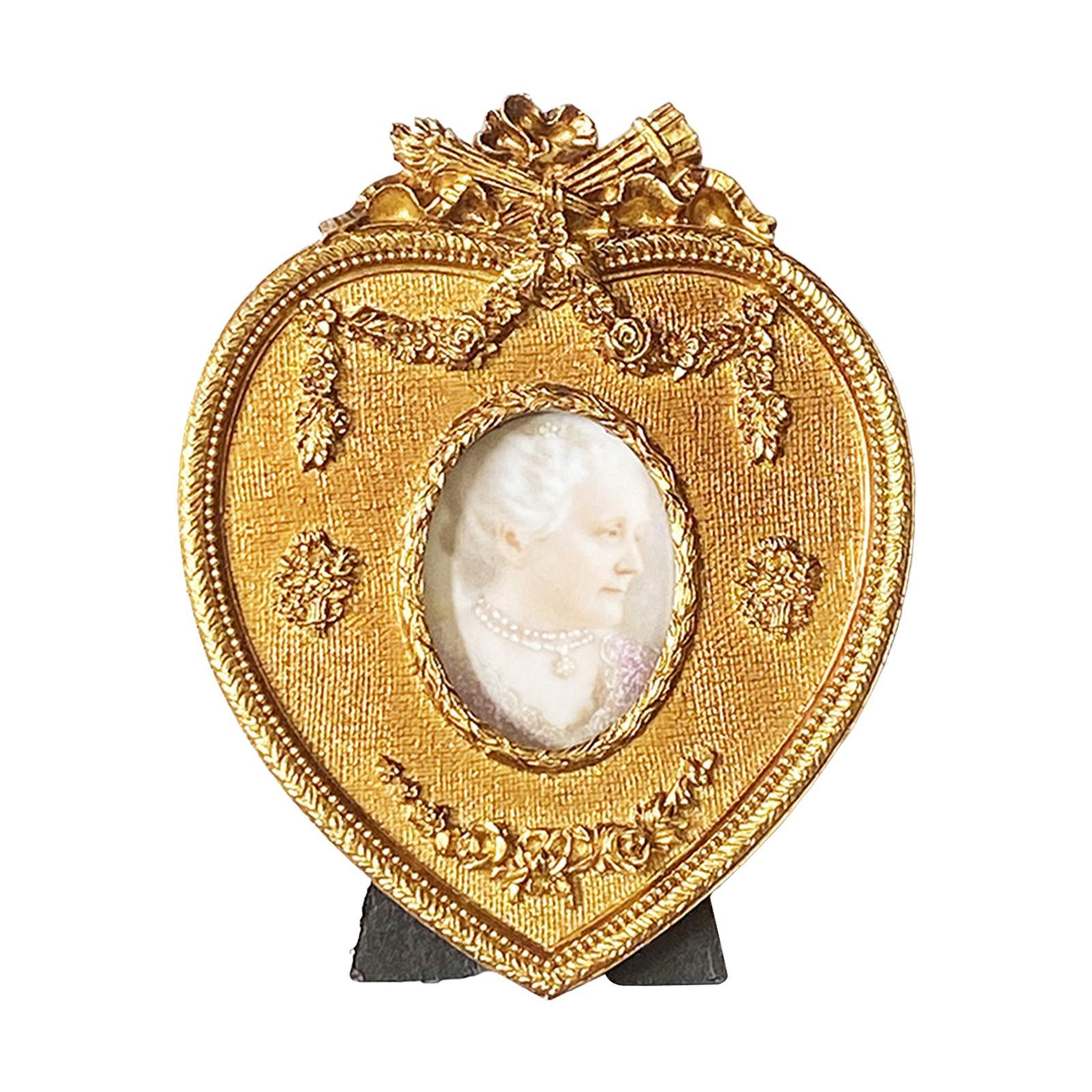 Photo Frame Tabletop Display Resin Tabletop Picture Frame Living Room Home Table Decoration European Style Picture Frame Vintage Photo Frame