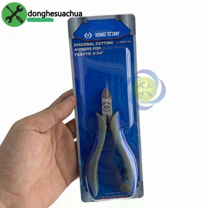 Kìm cắt chân linh kiện Kingtony 6927-05 dài 118mm
