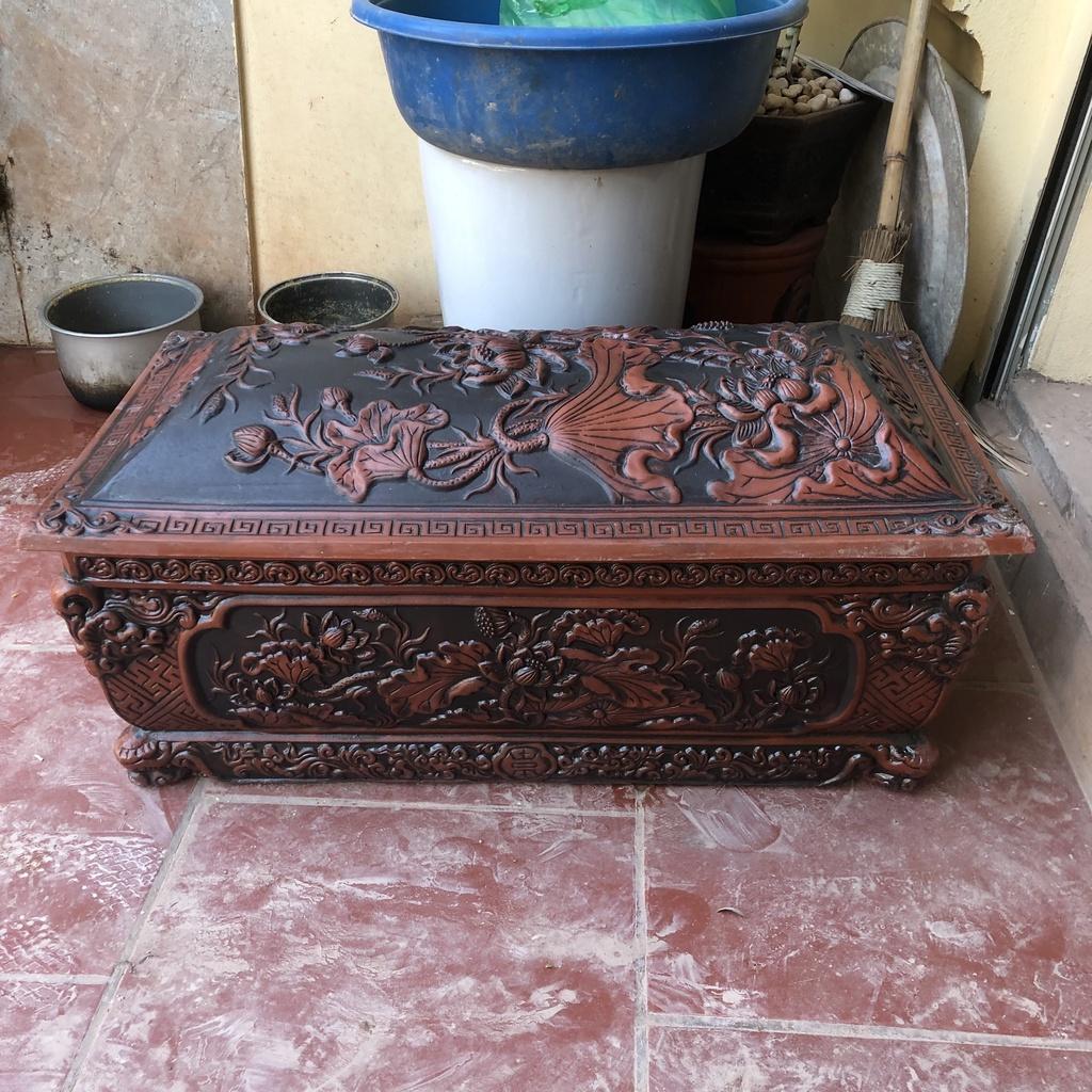 Tiểu quách bát tràng vẽ hoa sen gốm sứ Bát Tràng- giao sỉ toàn quốc